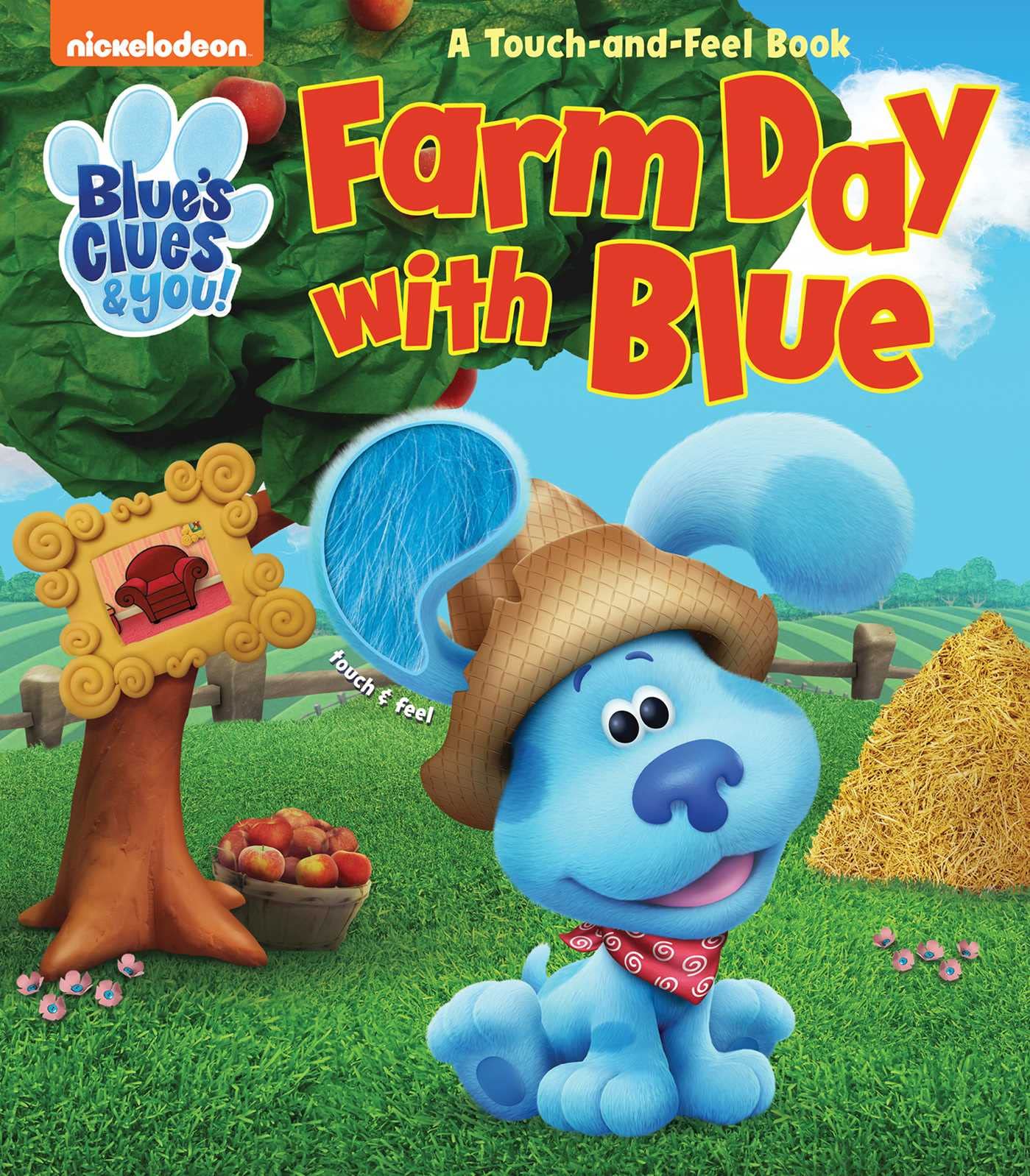 Blue'S Clues & You!: Farm Day With Blue (Touch And Feel),Used
