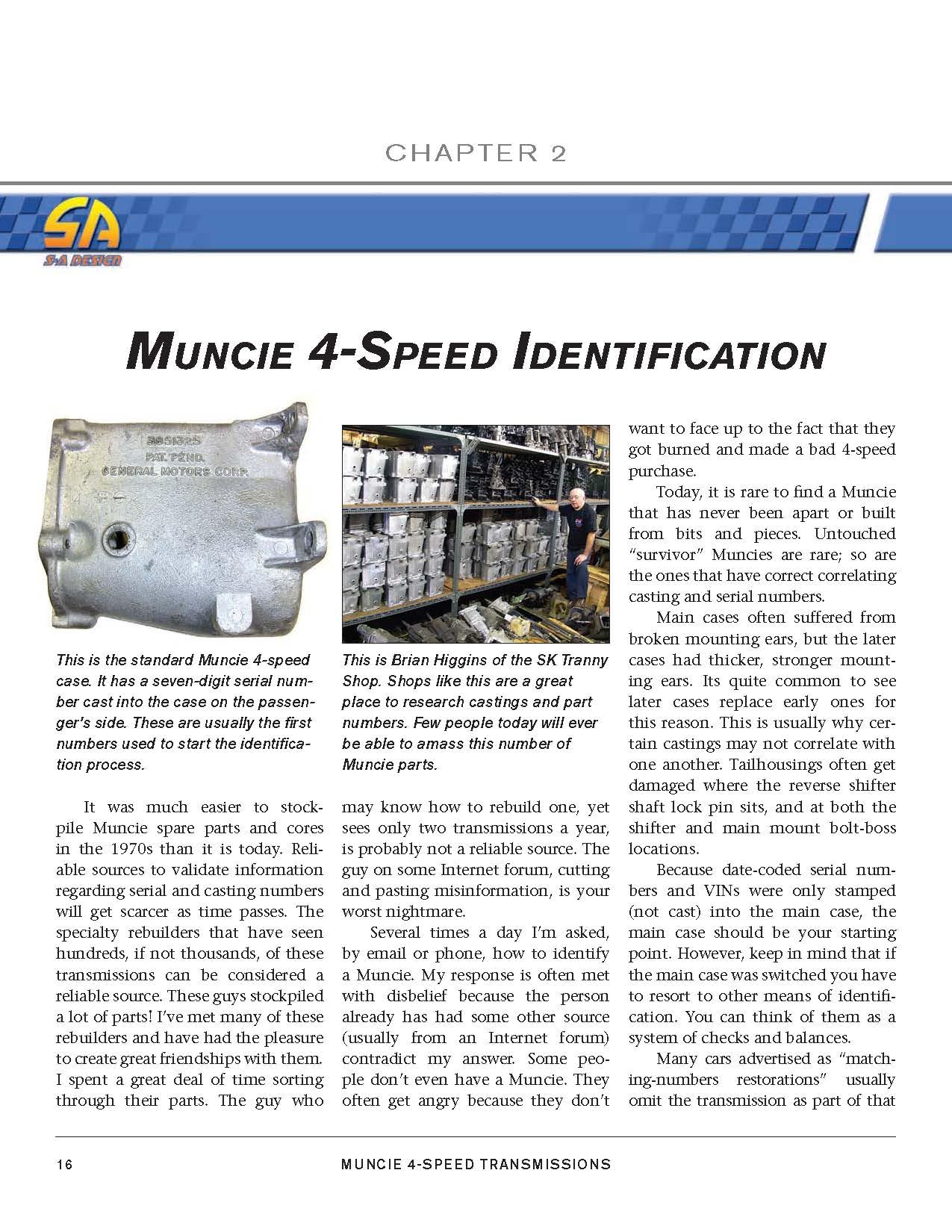 Muncie 4Speed Transmissions: How to Rebuild and Modify (Sa Design),Used