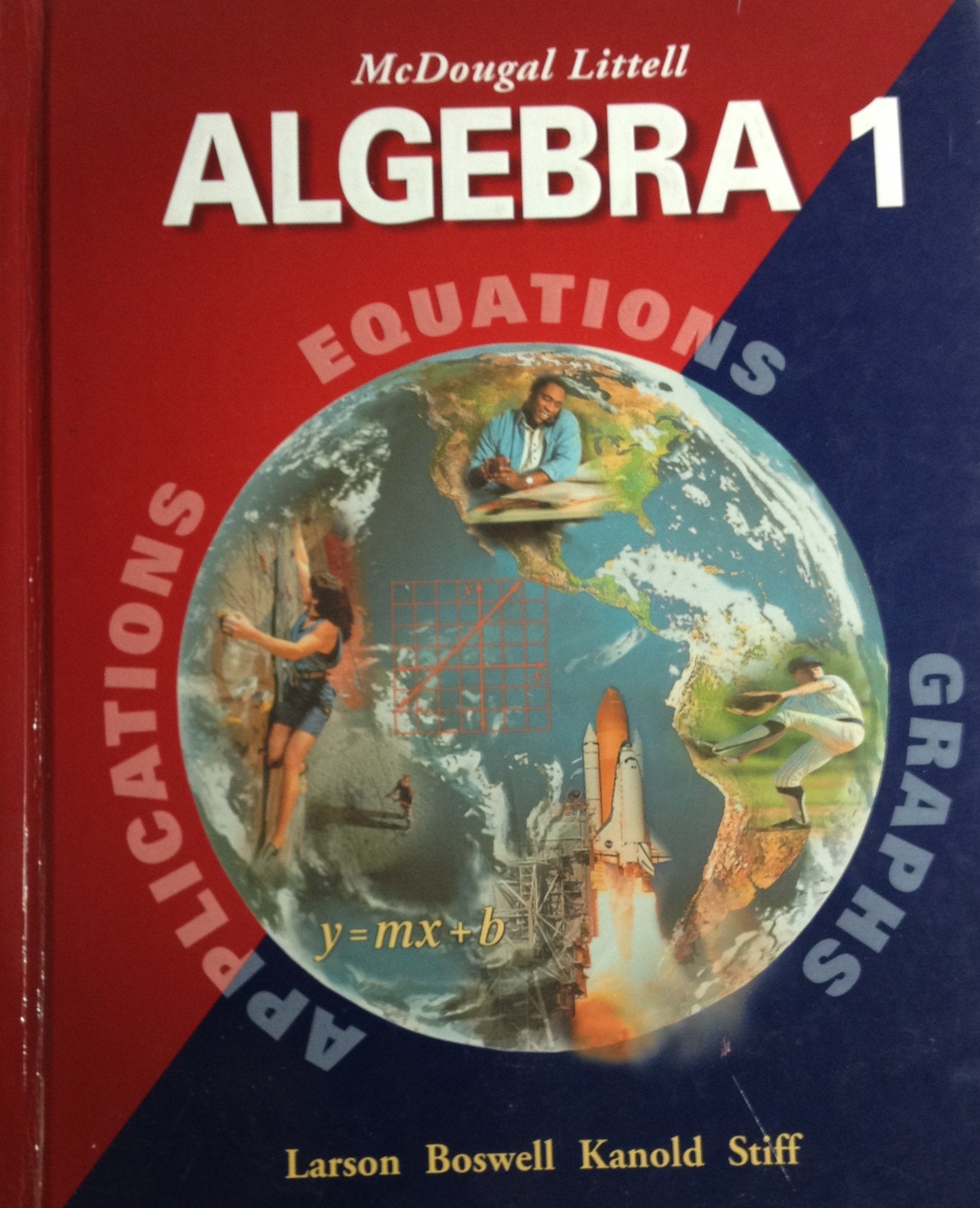 McDougal Littell Algebra 1: Applications, Equations, Graphs,Used