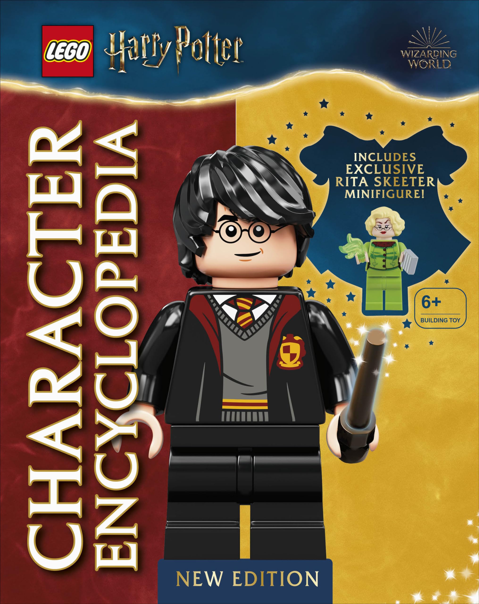 LEGO Harry Potter Character Encyclopedia New Edition: With Exclusive Rita Skeeter Minifigure,Used