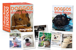 Doggos Doing Things Magnets (Rp Minis)