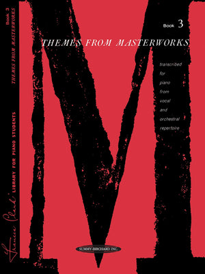 Themes From Masterworks, Bk 3: Transcribed For Piano From Vocal And Orchestral Repertoire (Frances Clark Library Supplement, Bk ,Used