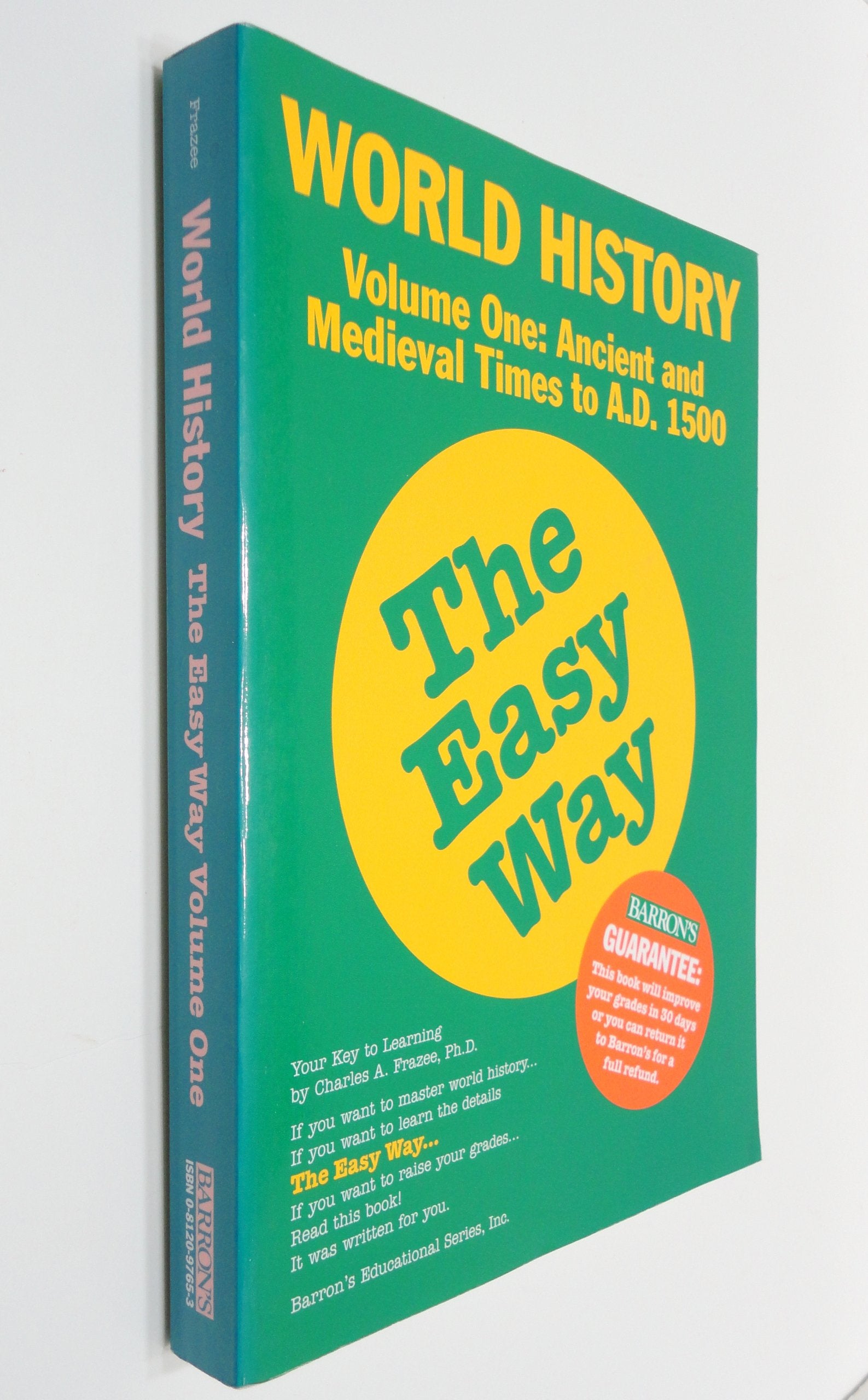 World History The Easy Way Volume One (Easy Way Series),Used
