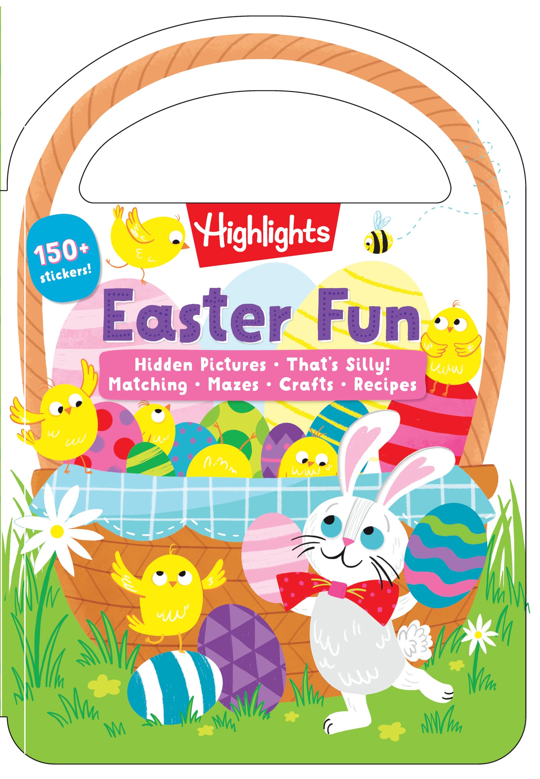 Easter Fun: Easter Fun (Carry and Play Activity Books) Easter Activity Book for Kids Ages 3 6 Featuring Matching Games, KidFri,New