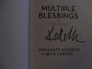 Multiple Bles8ings: Surviving to Thriving with Twins and Sextuplets,New