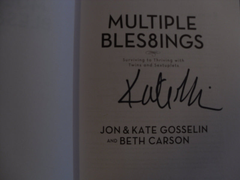 Multiple Bles8ings: Surviving to Thriving with Twins and Sextuplets,New