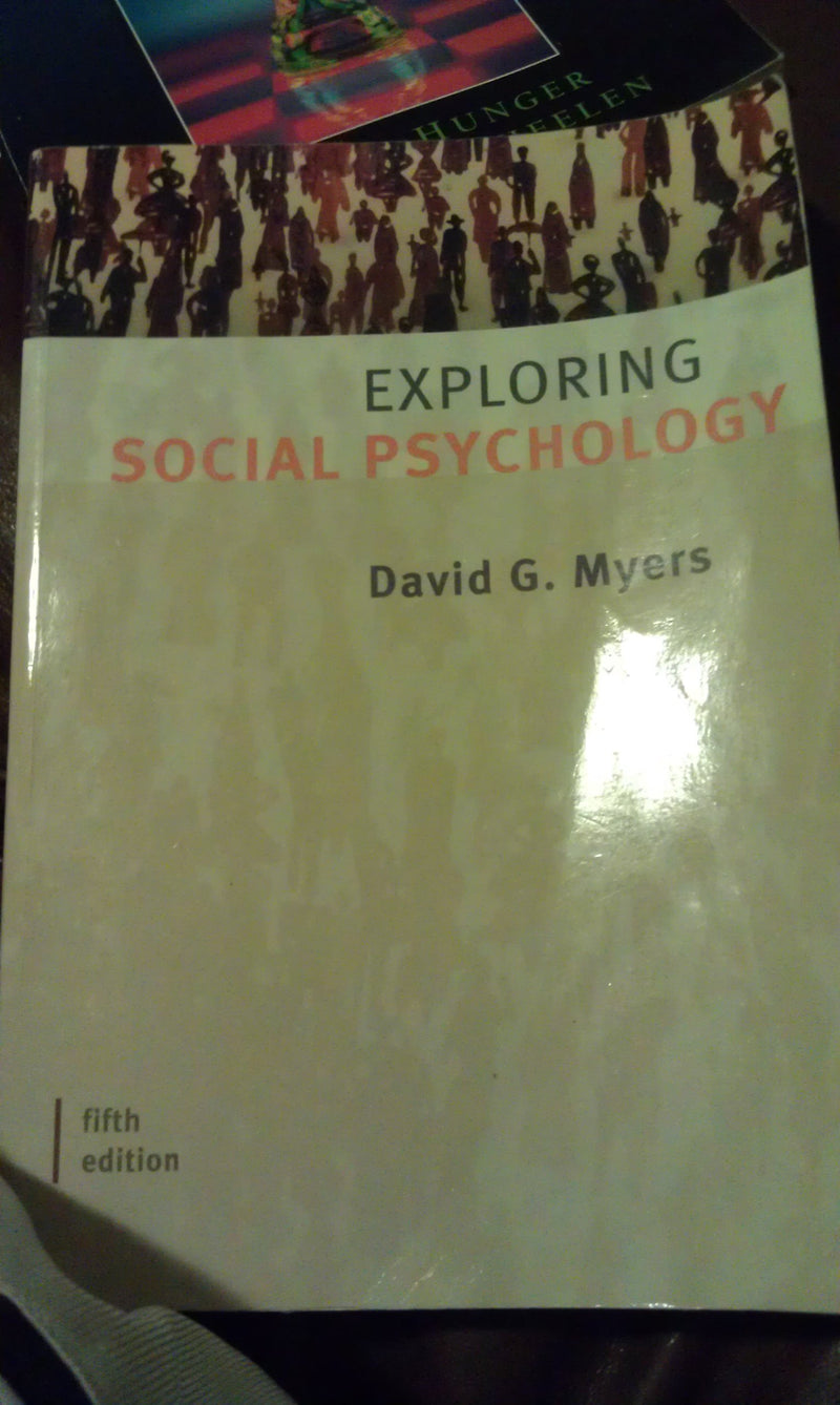 Exploring Social Psychology,New