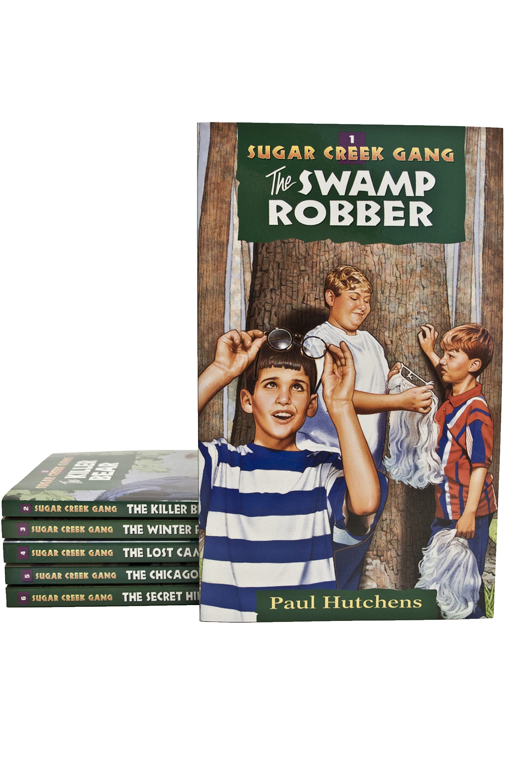 Sugar Creek Gang Books 16 Set (The Swamp Robber/The Killer Bear/The Winter Rescue/The Lost Campers/The Chicago Adventure/The Se,Used
