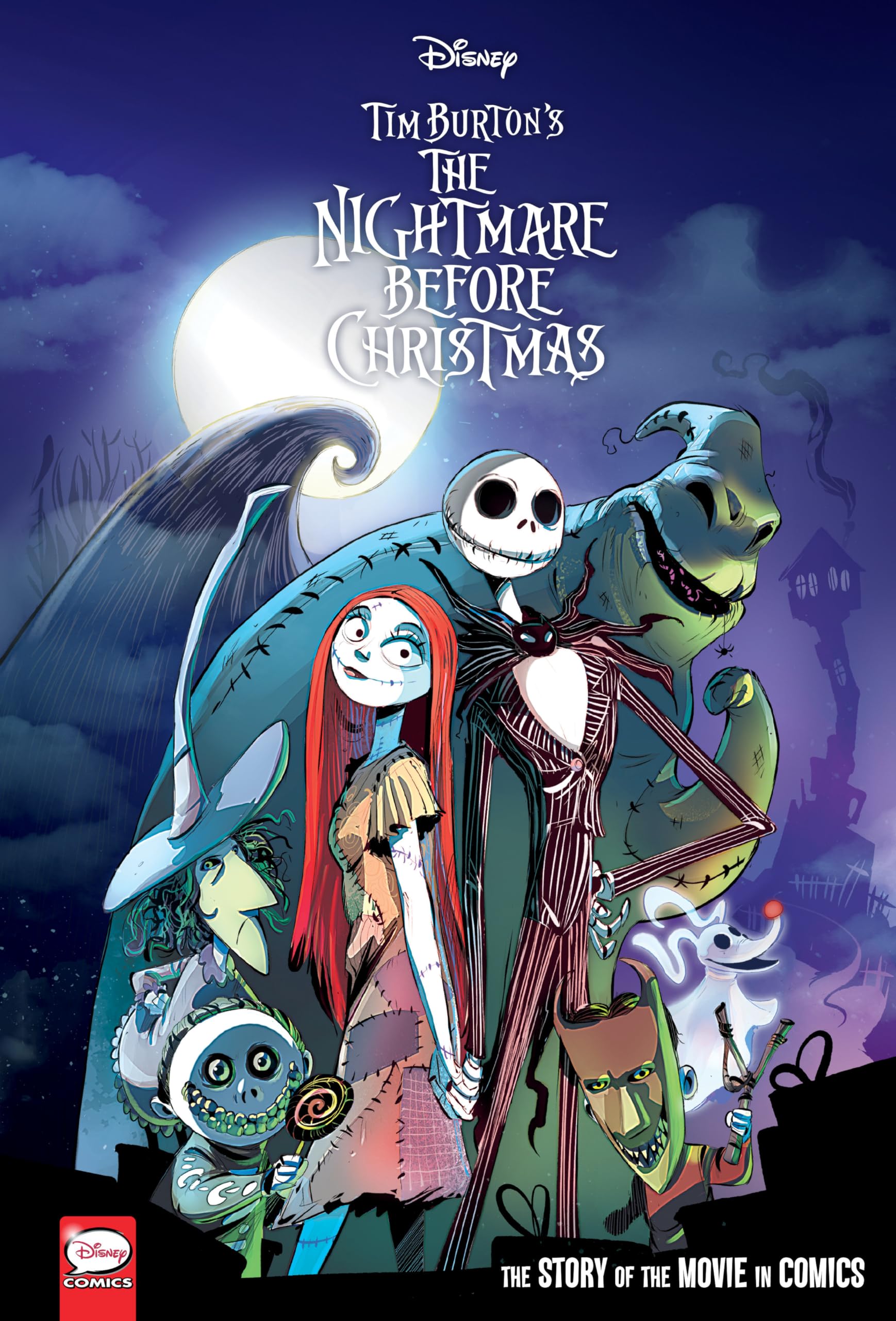 Disney The Nightmare Before Christmas: The Story Of The Movie In Comics
