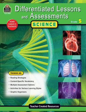 Differentiated Lessons and Assessments: Science, Grade 5,Used