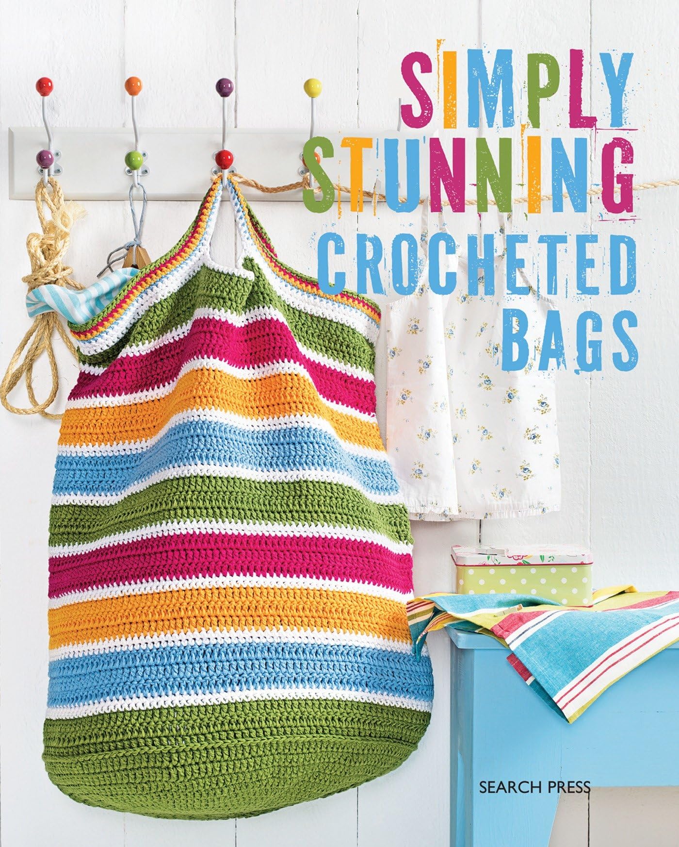 Simply Stunning Crocheted Bags,Used