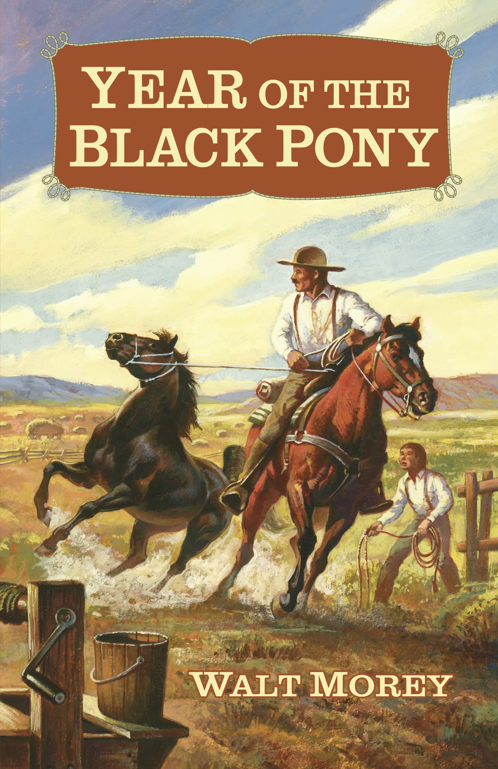 Year Of The Black Pony (Living History Library)-new