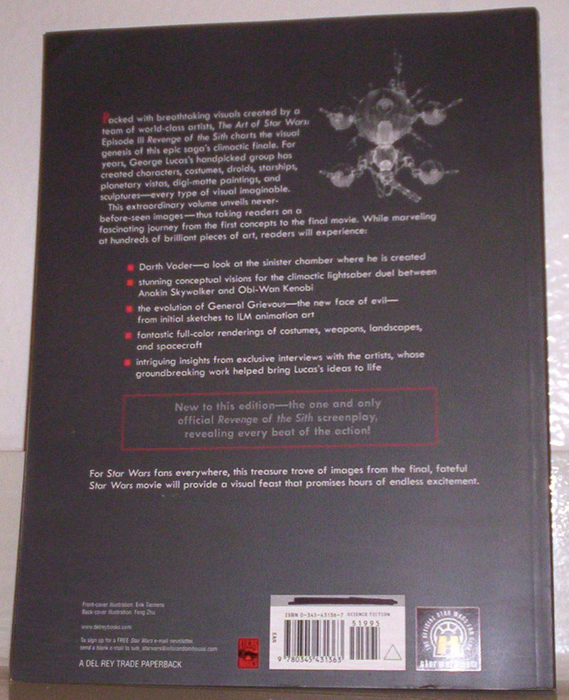 The Art of Star Wars, Episode III  Revenge of the Sith,Used