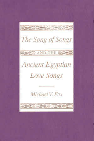 The Song of Songs and the Ancient Egyptian Love Songs,Used