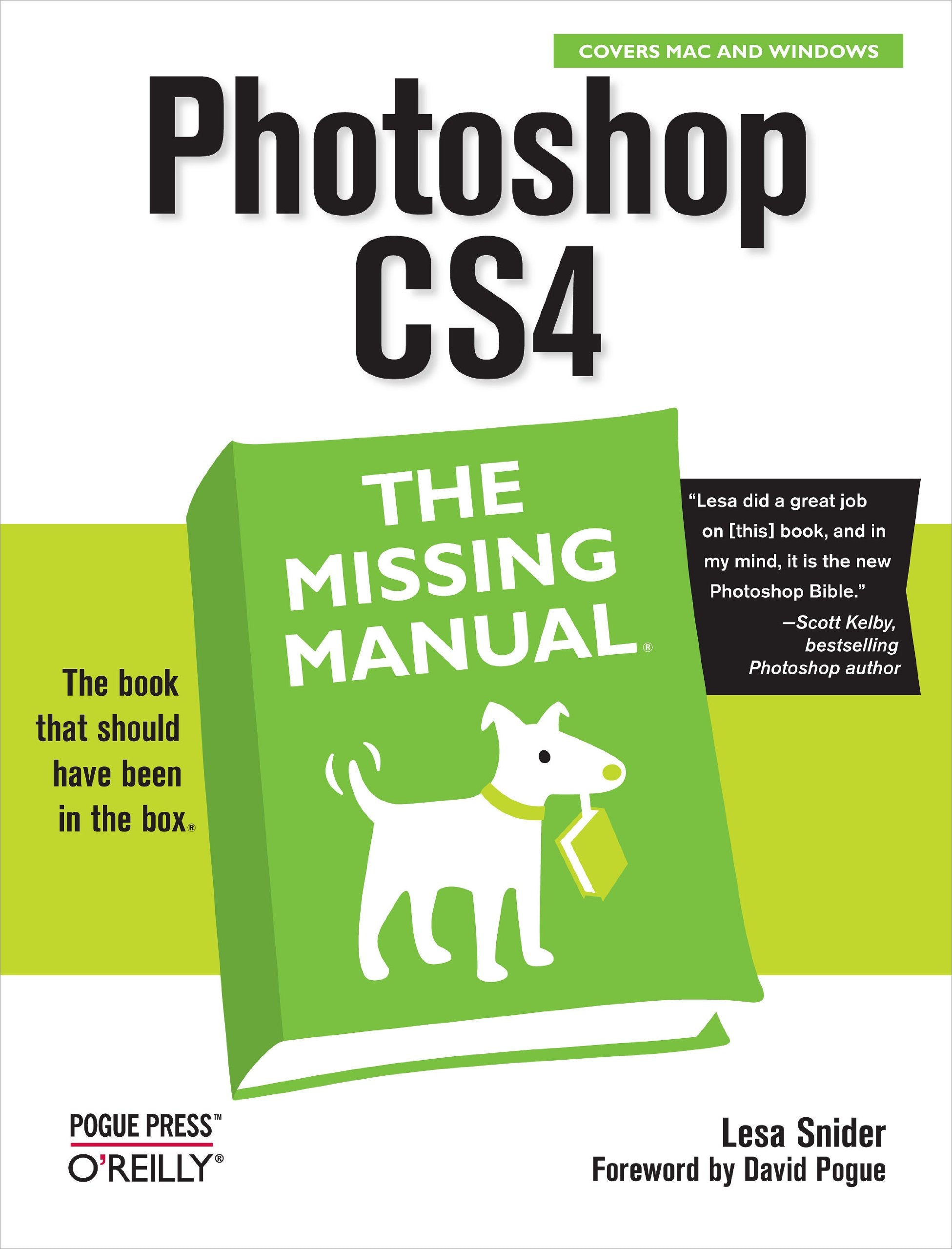 Photoshop CS4: The Missing Manual,Used