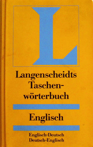 Langenscheidts Taschenworterbuch (Englisch, EnglischDeutsch / Deutsch Englisch),Used