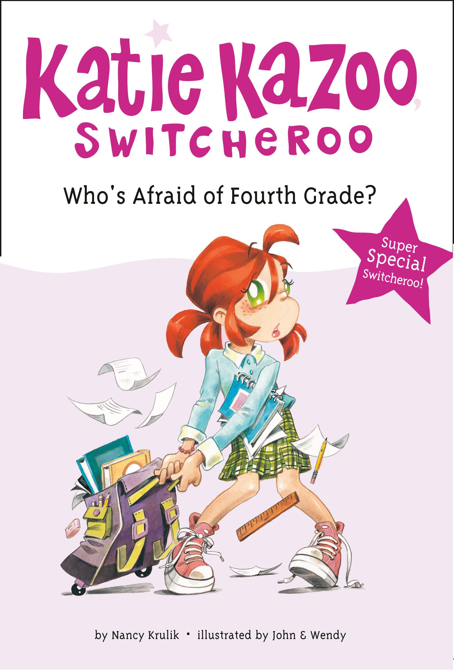 Who's Afraid of Fourth Grade? (Katie Kazoo, Switcheroo: Super Special),Used