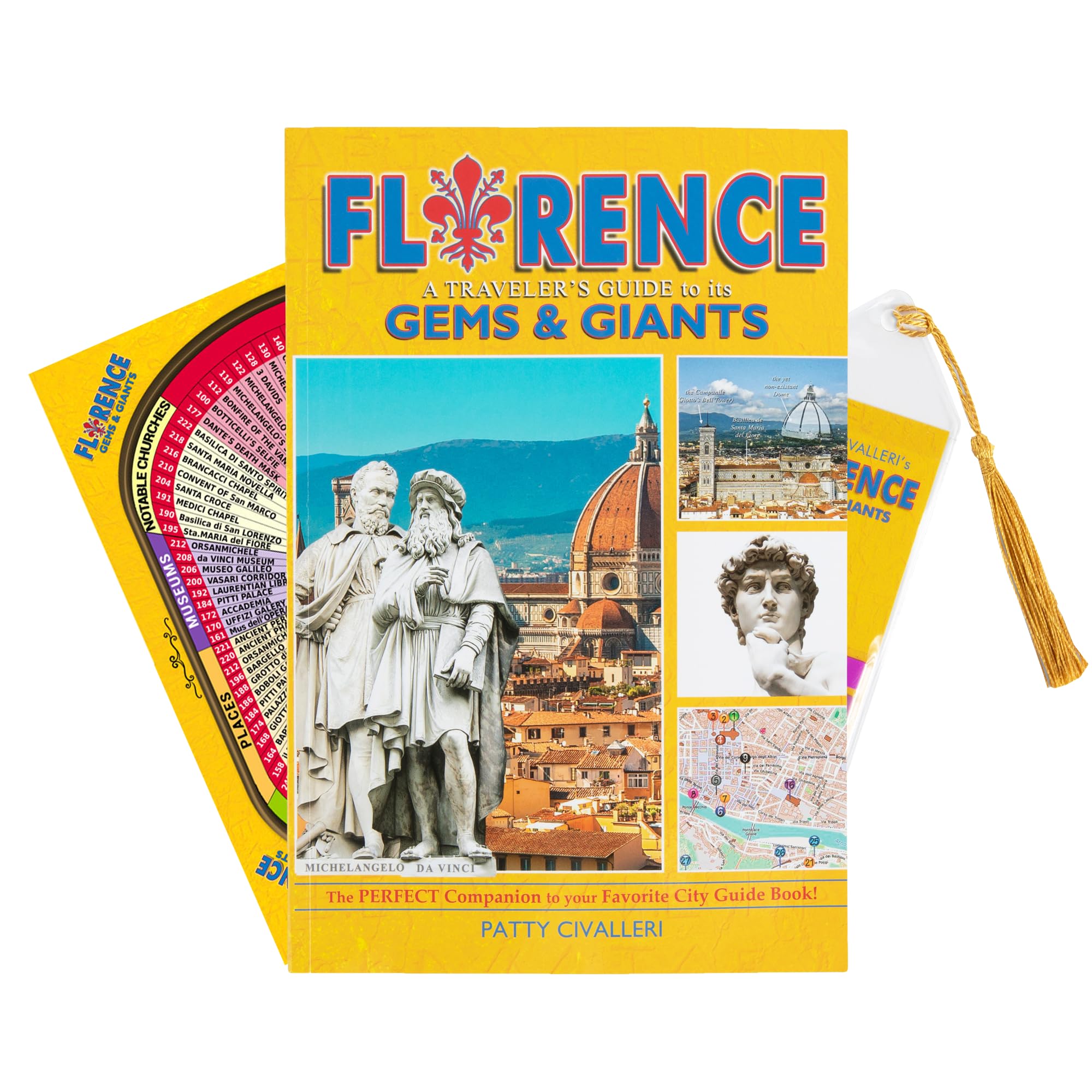Florence Italy Travel Guide  Patty Civalleri  Spinner Board And Bookmark Included  Onthego Instant Planner  Italy Travel G