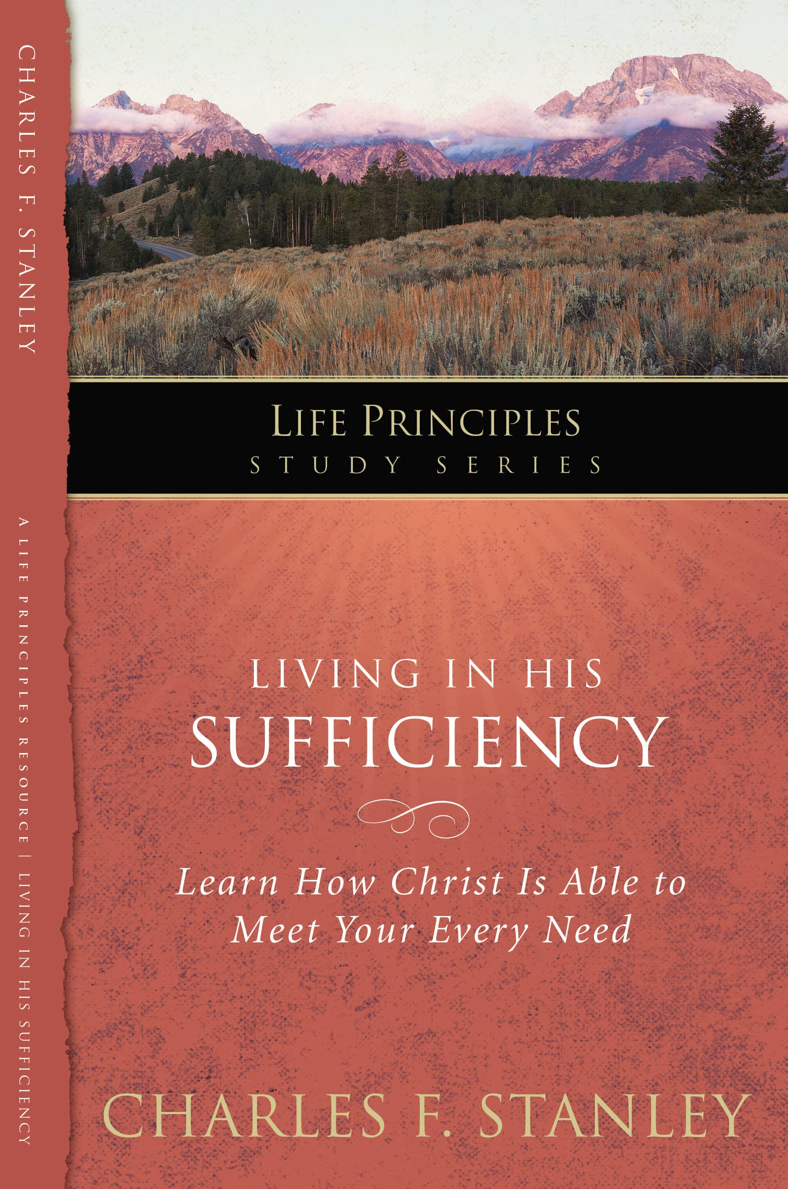 Living in His Sufficiency: Learn How Christ is Sufficient for Your Every Need (15) (Life Principles Study Series),Used