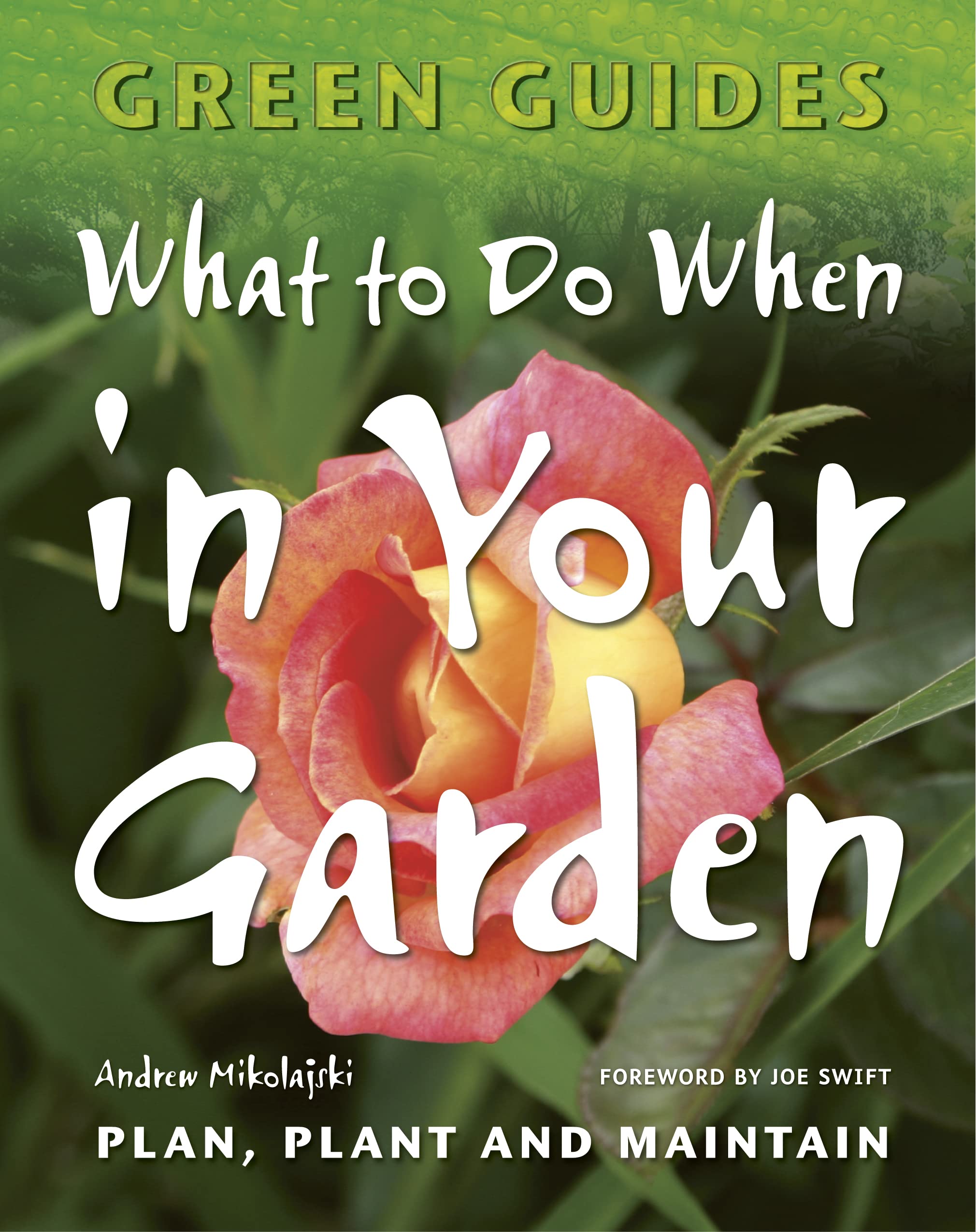 What to Do When in Your Garden (Green Guides),Used