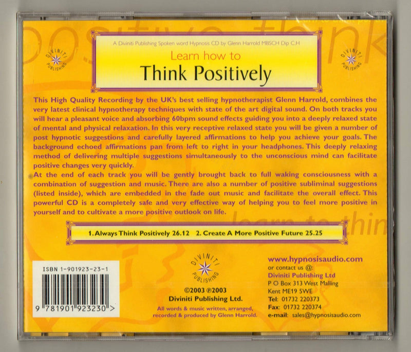 Learn How To Think Positively,Used