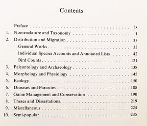 A Bibliography of Arizona Ornithology,Used
