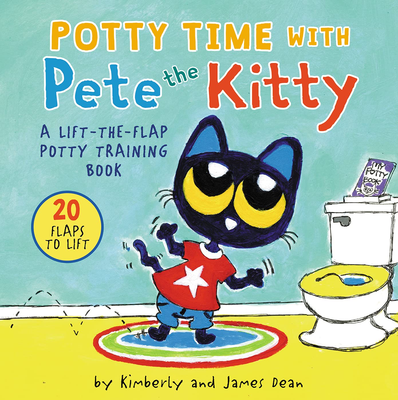 Potty Time with Pete the Kitty: A LifttheFlap Potty Book for Kids (Pete the Cat),Used