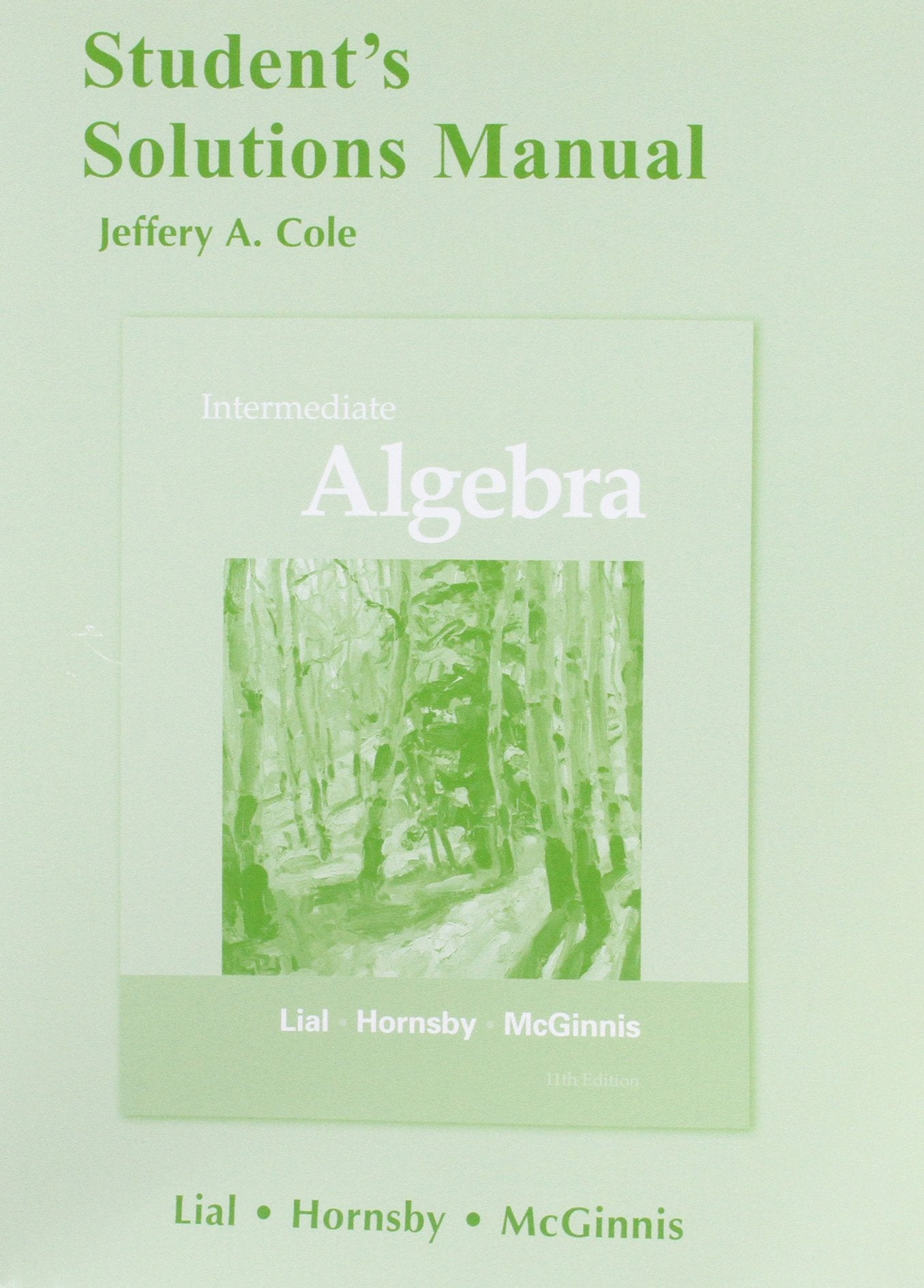 Student's Solutions Manual for Intermediate Algebra,New