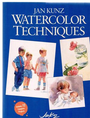 Jan Kunz Watercolor Techniques,Used