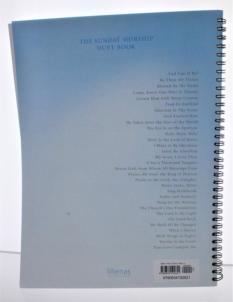 The Sunday Worship Duet Book: Hymns, Classics, and Songs of Praise,New