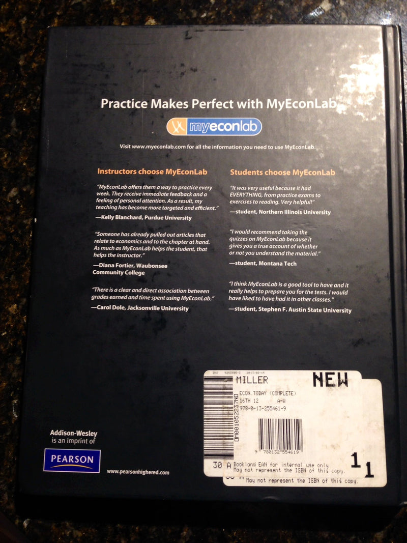 Economics Today (The Pearson Series in Economics),Used