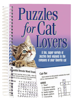 Puzzles for Cat Lovers,Used