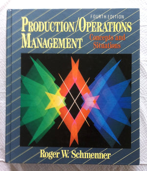 Production/Operations Management: Concepts and Situations,Used