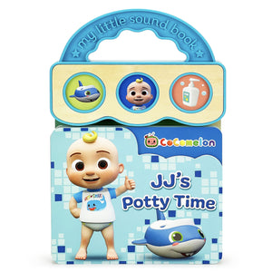 Cocomelon JJ's Potty Time 3Button Potty Training Sound Board Book,New