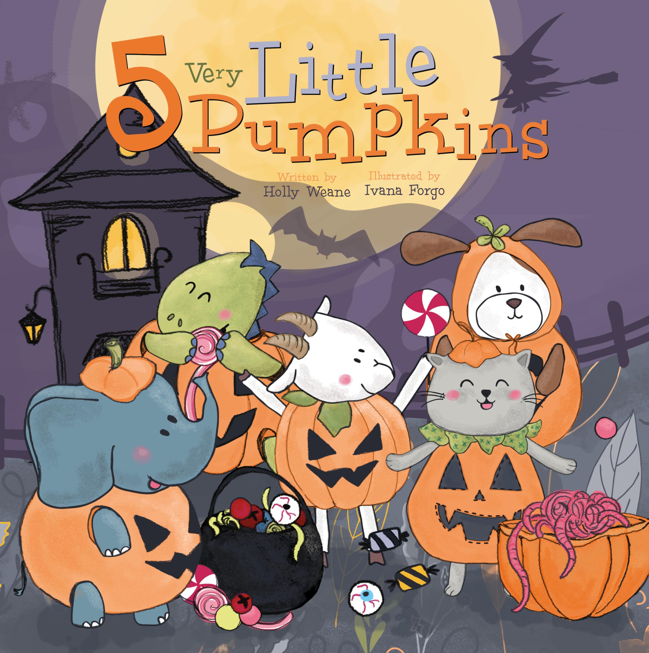 5 Very Little Pumpkins (Flowerpot Holiday)