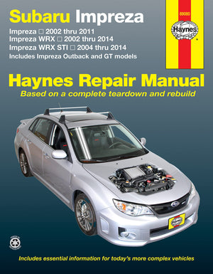 Subaru Impreza (0211),Wrx (0214),Wrx Sti (0414) Haynes Manual Usa (Paperback)