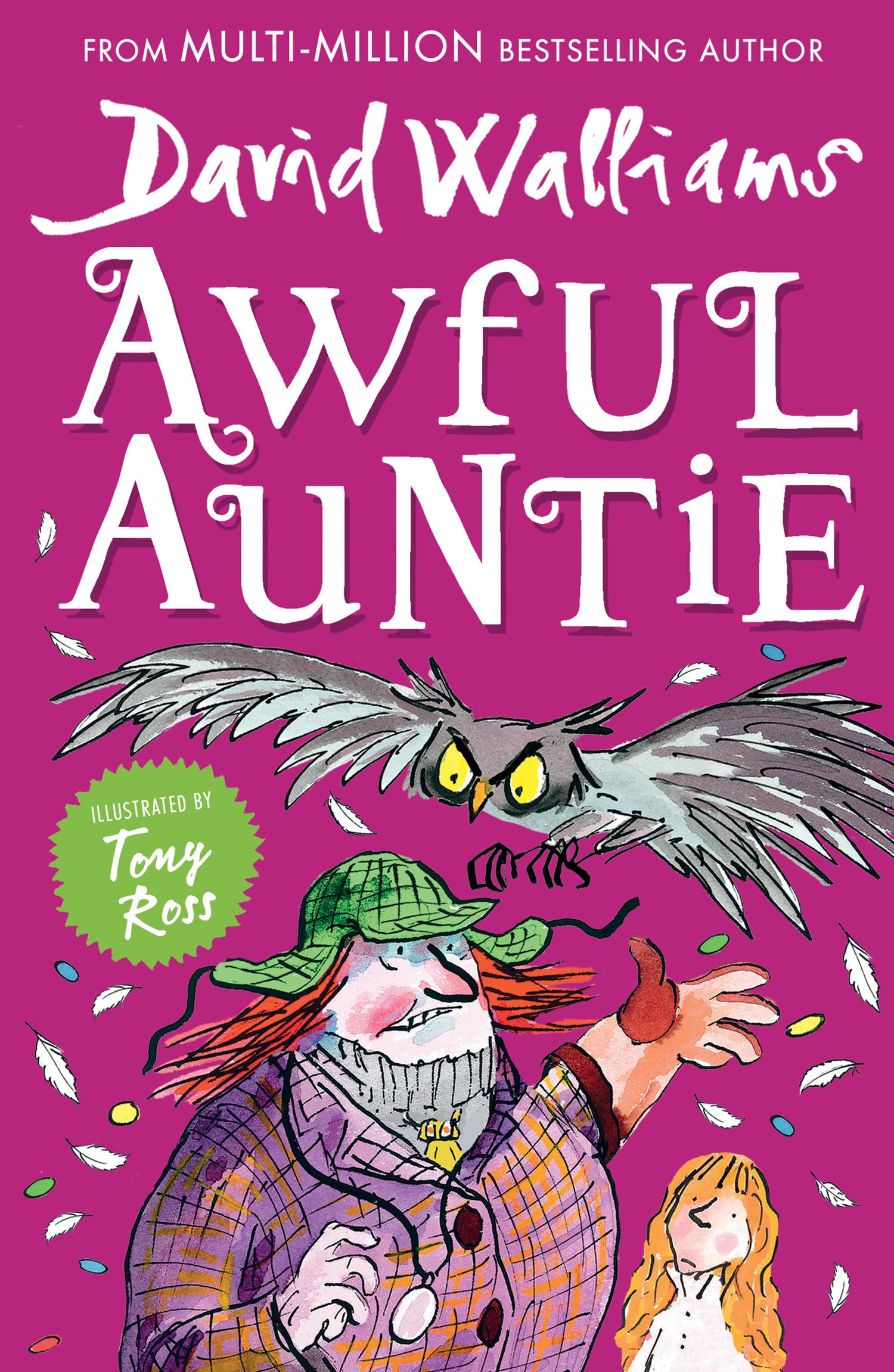 Awful Auntie: The Sunday Times bestselling mystery adventure book for kids ages 9+,New