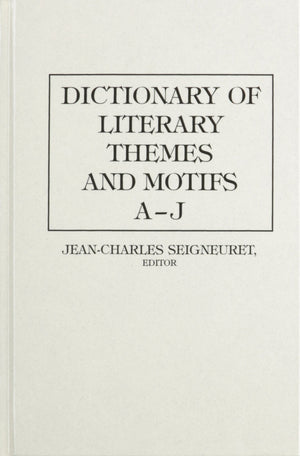 Dictionary of Literary Themes and Motifs [2 volumes]: 2 Vol Set [2 volumes],Used