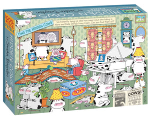 Hidden Cows: 1000Piece Puzzle (Boynton for Puzzlers),Used