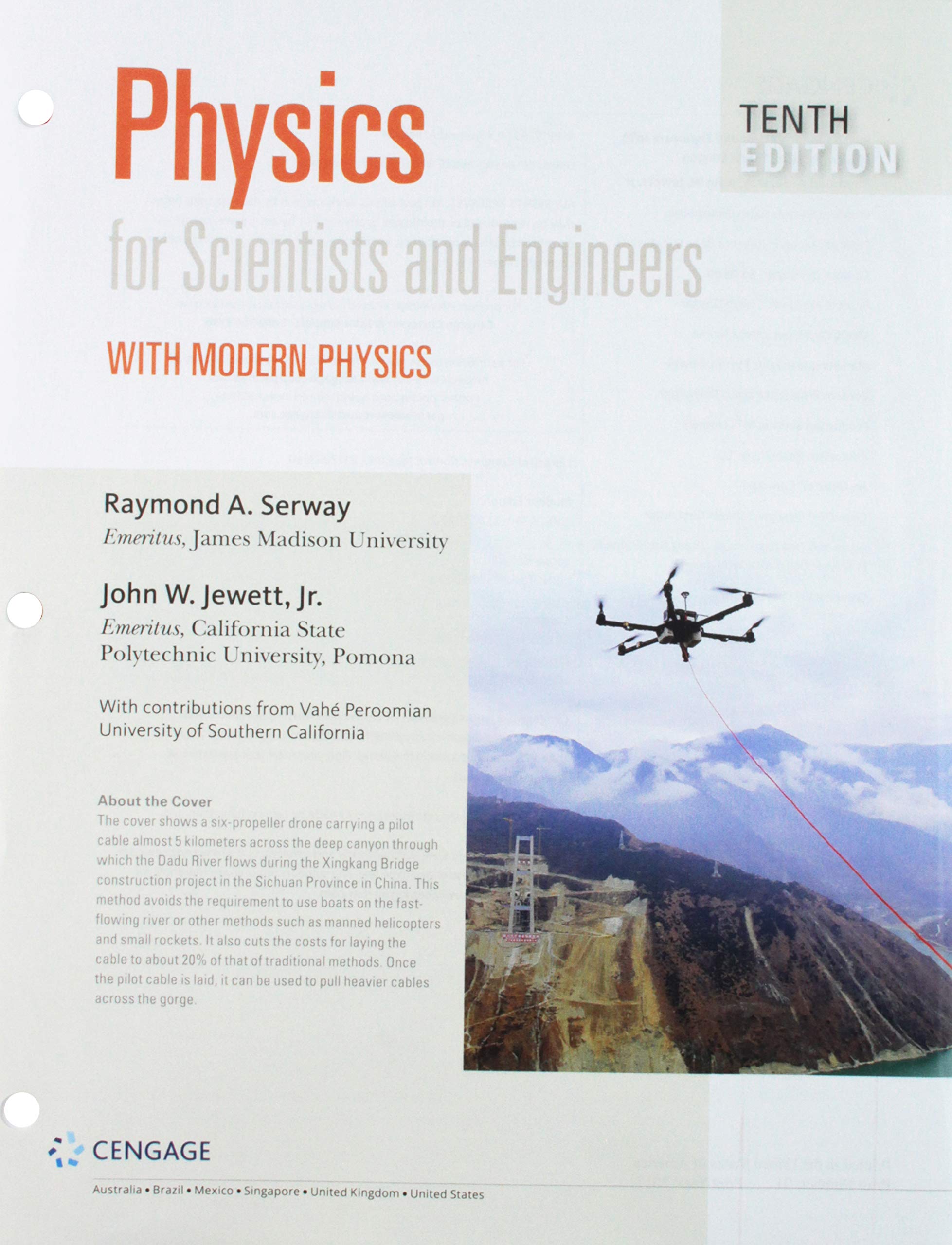 Bundle: Physics for Scientists and Engineers with Modern Physics, Looseleaf Version, 10th + WebAssign Printed Access Card for S,Used