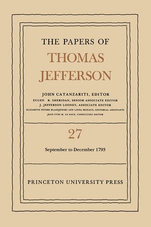 The Papers Of Thomas Jefferson (The Papers Of Thomas Jefferson, 27)