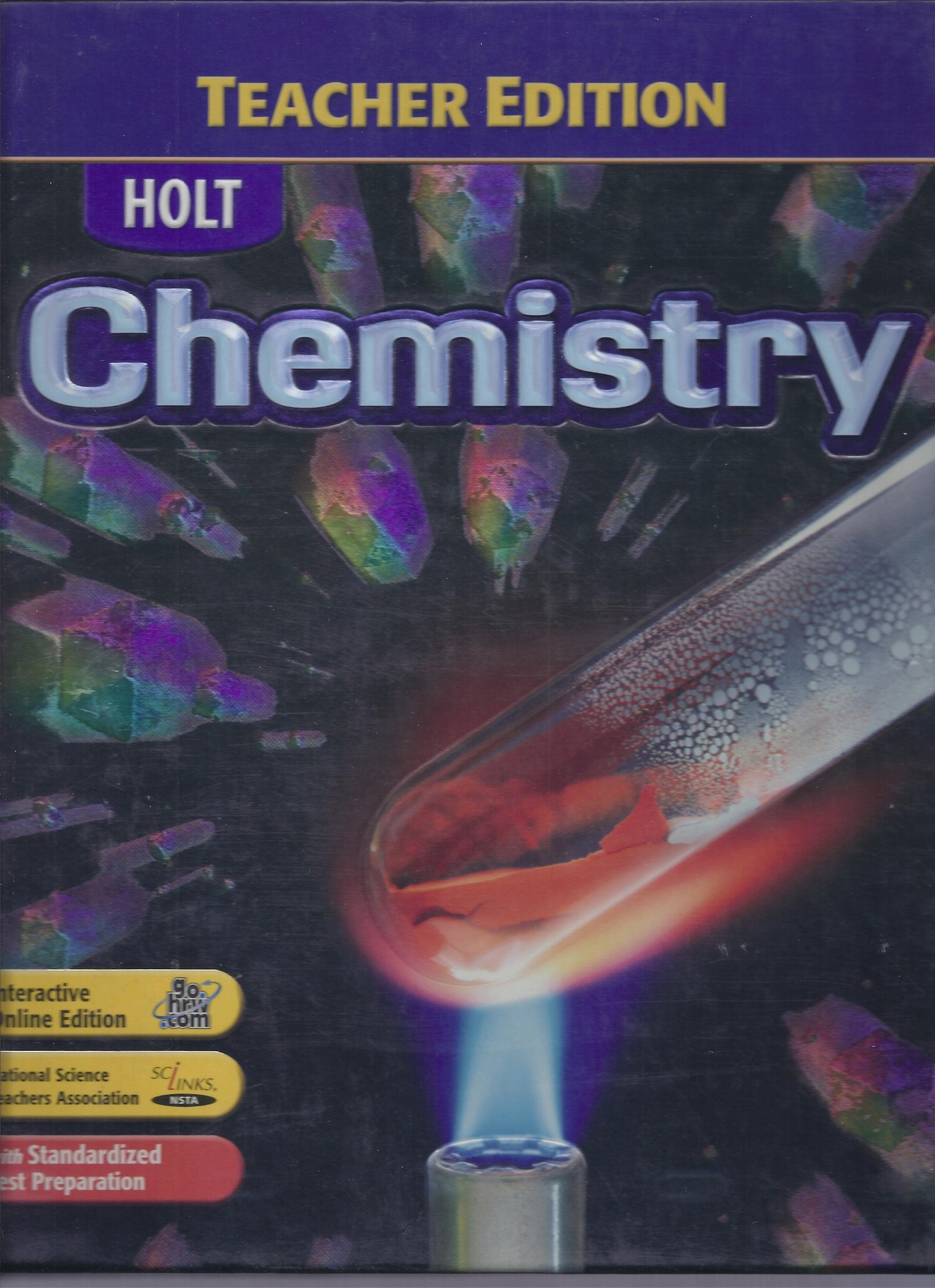 Holt Chemistry, Teacher Edition,Used