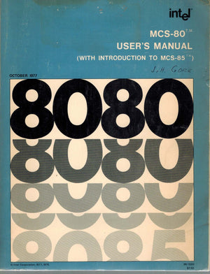 McS80/85 Family User's Manual/205775,Used
