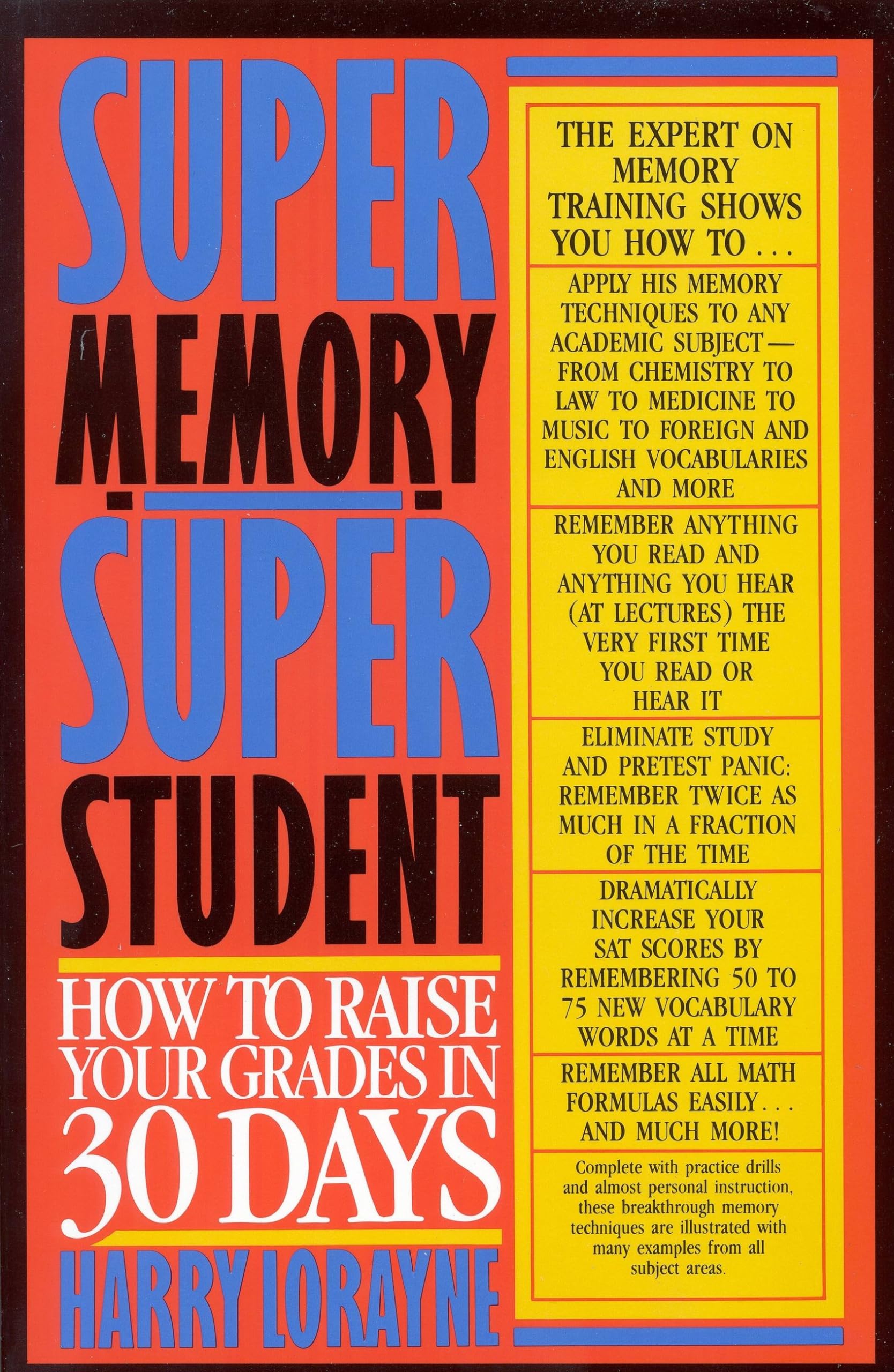 Super MemorySuper Student,Used