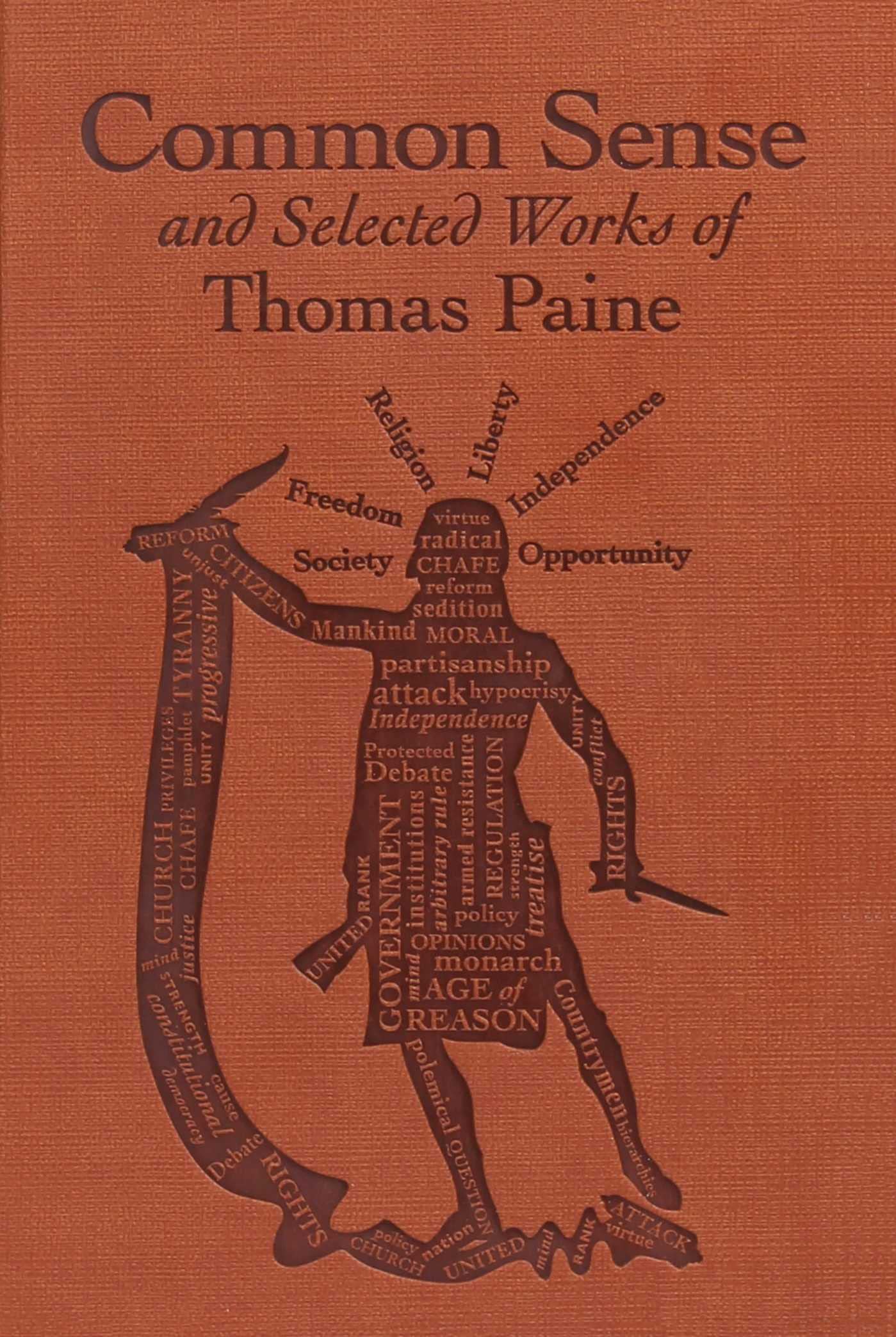 Common Sense and Selected Works of Thomas Paine (Word Cloud Classics),Used