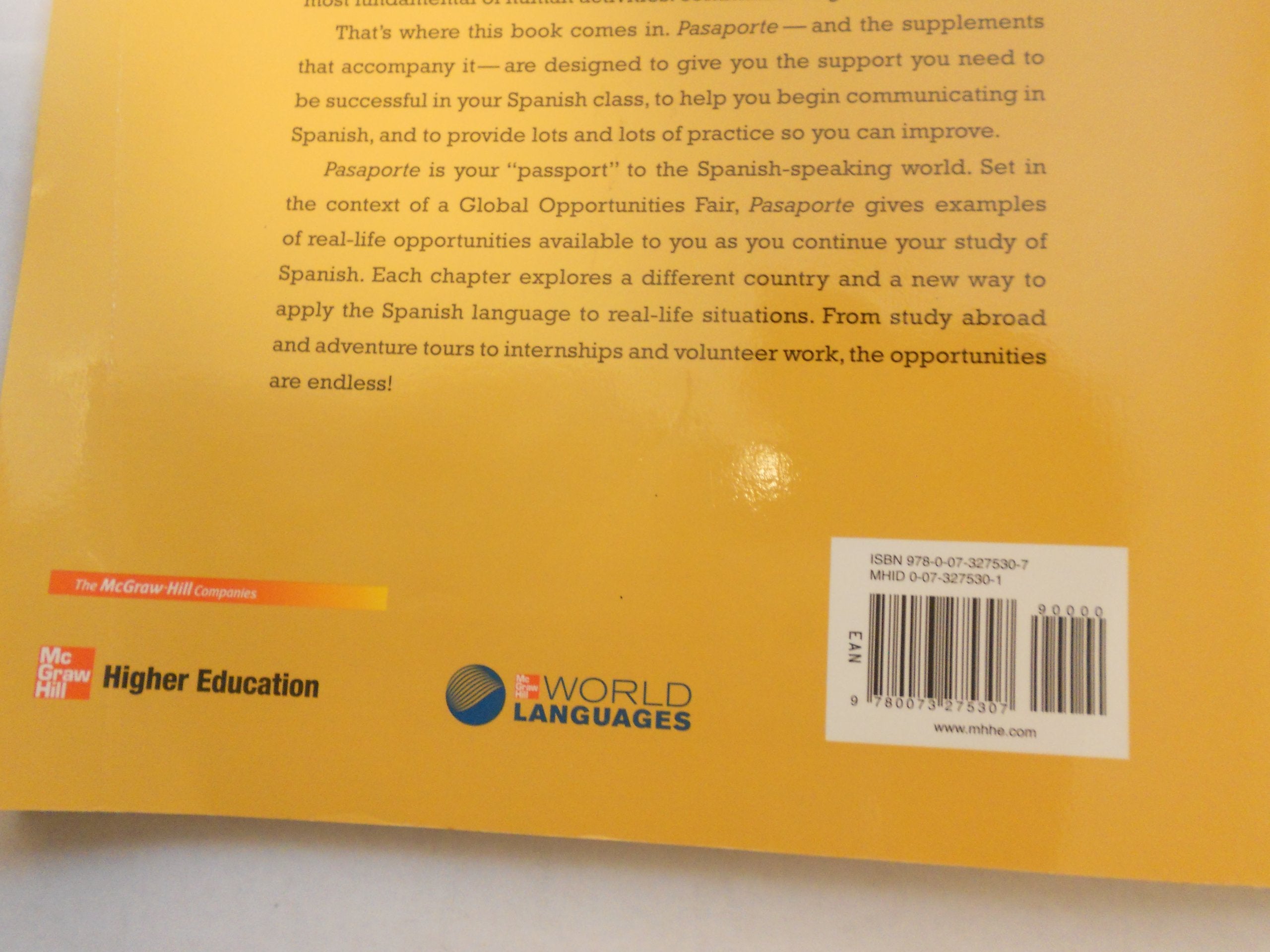 Pasaporte: Spanish for Advanced Beginners (Spanish Edition),Used