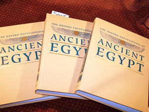 The Oxford Encyclopedia Of Ancient Egypt (3 Volume Set)