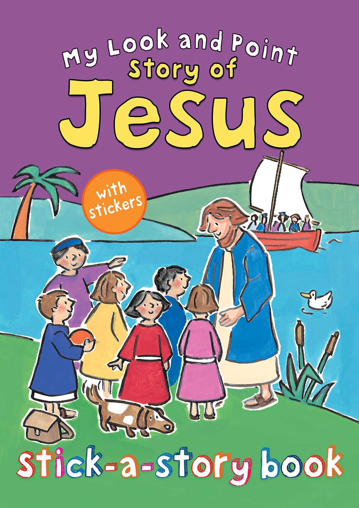 My Look and Point Story of Jesus StickaStory Book (My Look and Point: Religious Books),Used