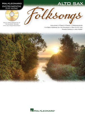 Folksongs: Instrumental PlayAlong for Alto Sax,Used