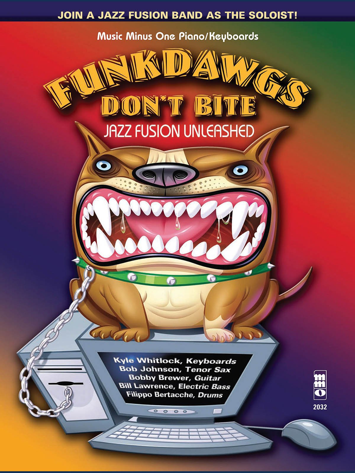 Funkdawgs Don't Bite  Jazz Fusion Unleashed: Music Minus One Piano/Keyboards,Used